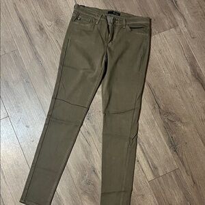 Kancan Olive Green Skinny Jeggings